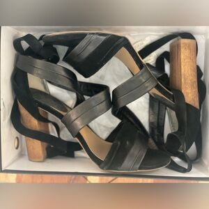 Tony Bianco Suede/Leather Katerina Sandals